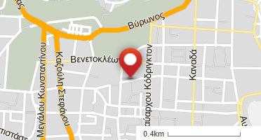 Location of business on map