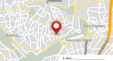 Location of business on map