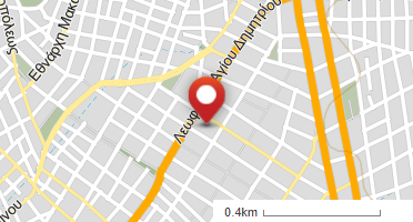 Location of business on map