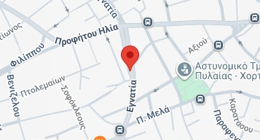 Location of business on map