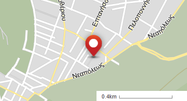 Location of business on map