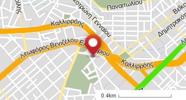 Location of business on map