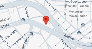Location of business on map