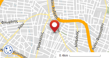 Location of business on map