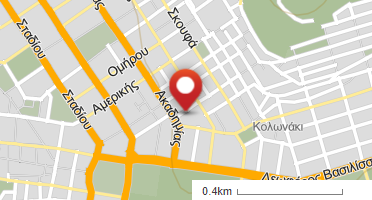 Location of business on map