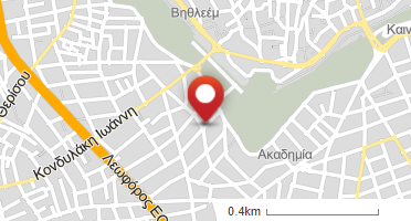 Location of business on map