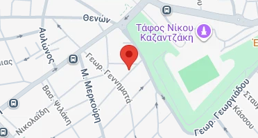 Location of business on map