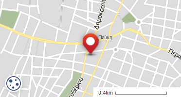 Location of business on map