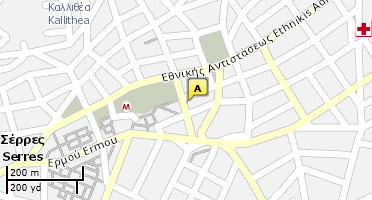 Χάρτης και σημείο της επιχείρησης