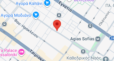 Location of business on map