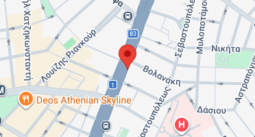 Location of business on map