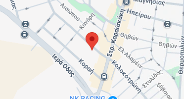 Location of business on map