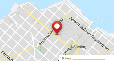 Location of business on map