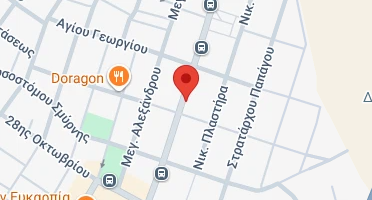 Location of business on map