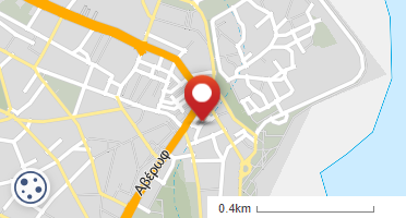 Location of business on map