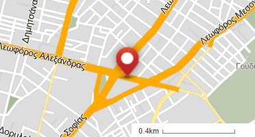 Location of business on map