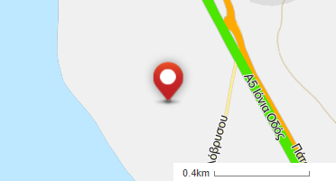 Location of business on map