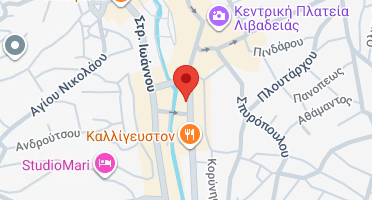 Location of business on map