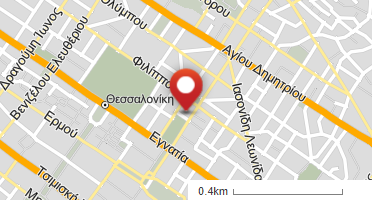 Location of business on map
