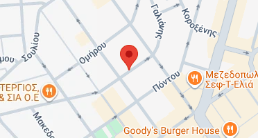 Location of business on map