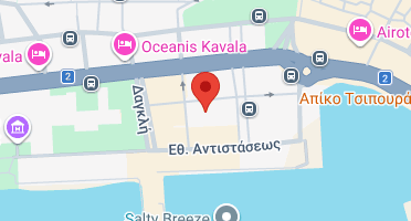 Location of business on map