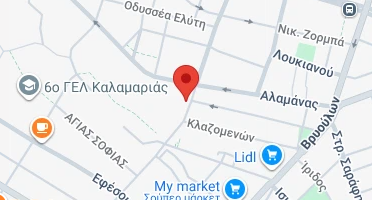Location of business on map