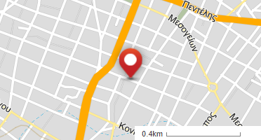 Location of business on map