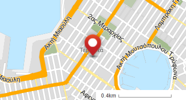 Location of business on map