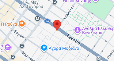 Location of business on map
