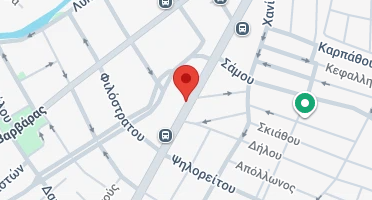 Χάρτης και σημείο της επιχείρησης