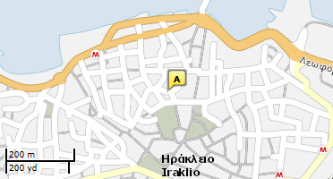 Χάρτης και σημείο της επιχείρησης