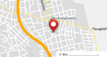 Location of business on map