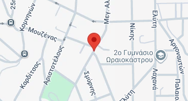 Location of business on map