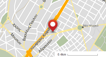 Location of business on map