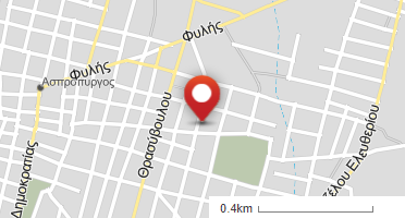 Location of business on map