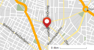 Location of business on map