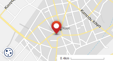 Location of business on map
