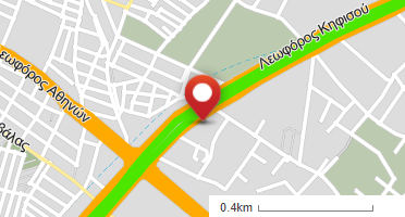 Location of business on map