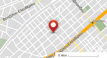 Location of business on map