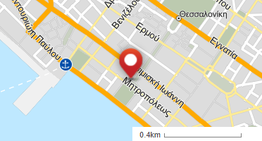 Location of business on map