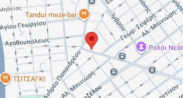 Location of business on map