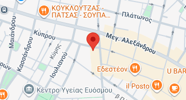 Location of business on map