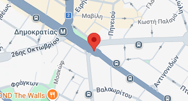Location of business on map