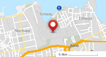 Location of business on map
