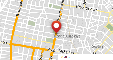 Location of business on map