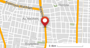 Location of business on map