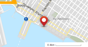 Location of business on map