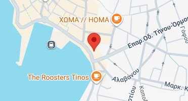 Location of business on map