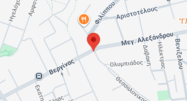 Location of business on map