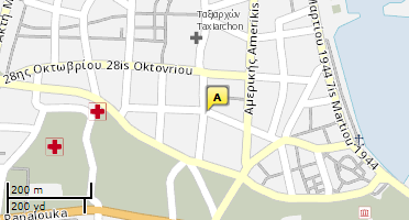 Χάρτης και σημείο της επιχείρησης
